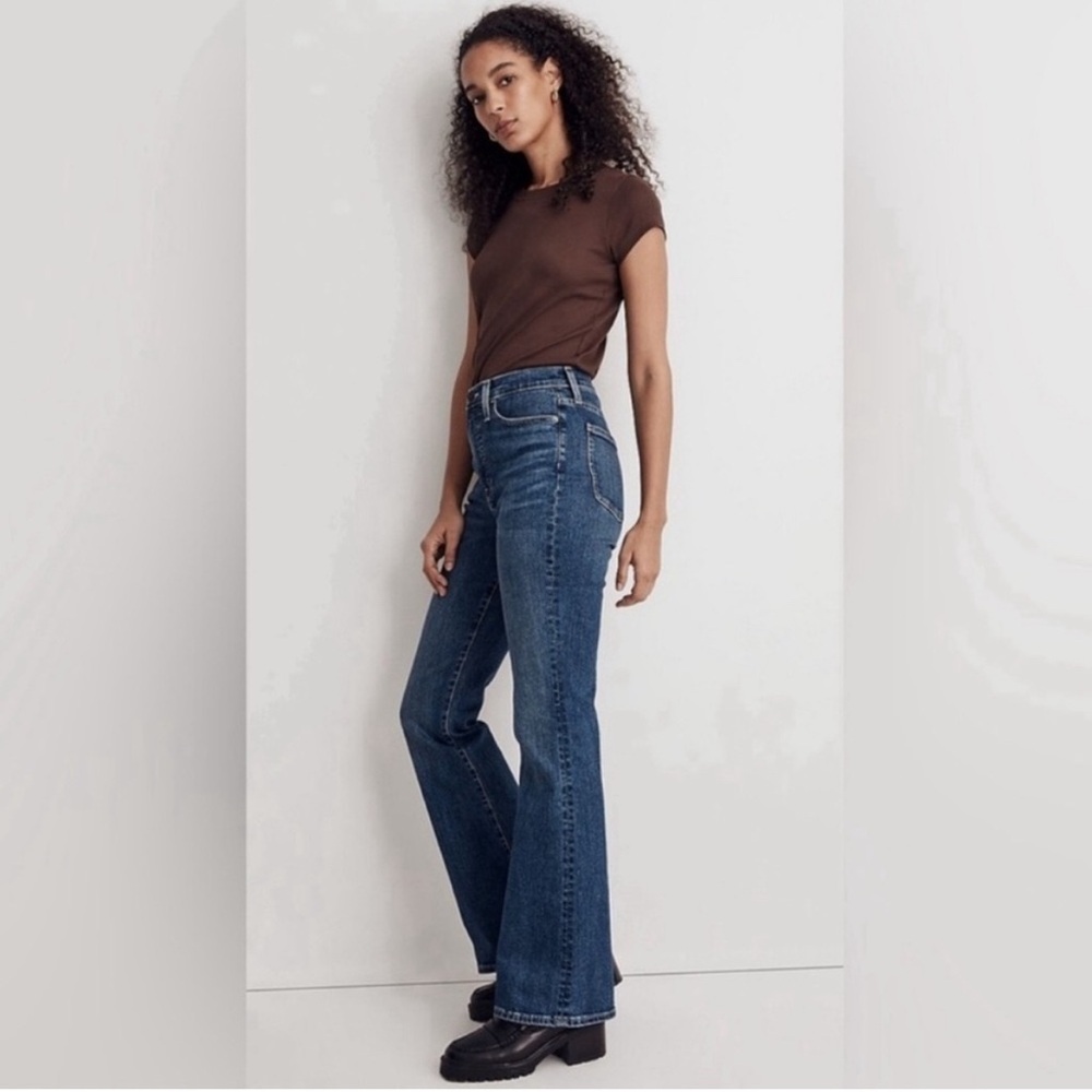 Madewell Petite Perfect Vintage Flare Jeans size 33P new with tags
